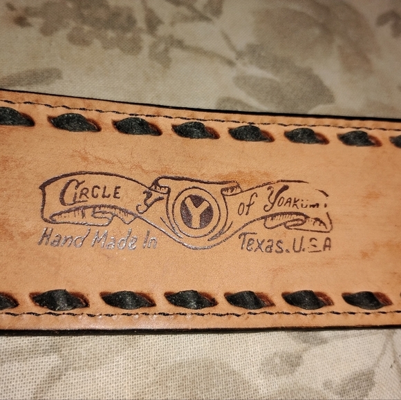 CIRCLE OF YOAKUM HANDMADE BELT - Picture 6 of 11